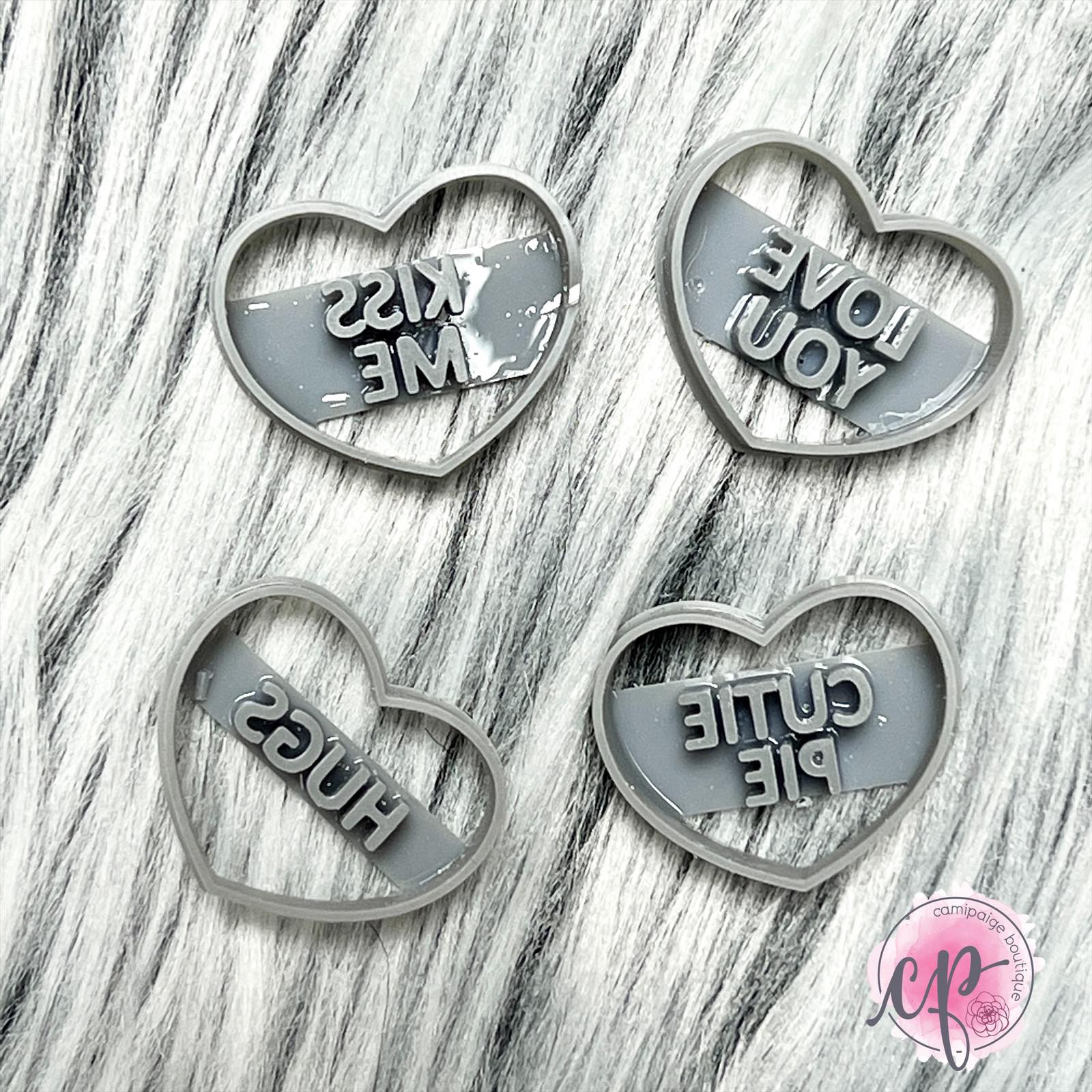 Conversation Heart Clay Cutters (4pk) – CamiPaigeBoutique